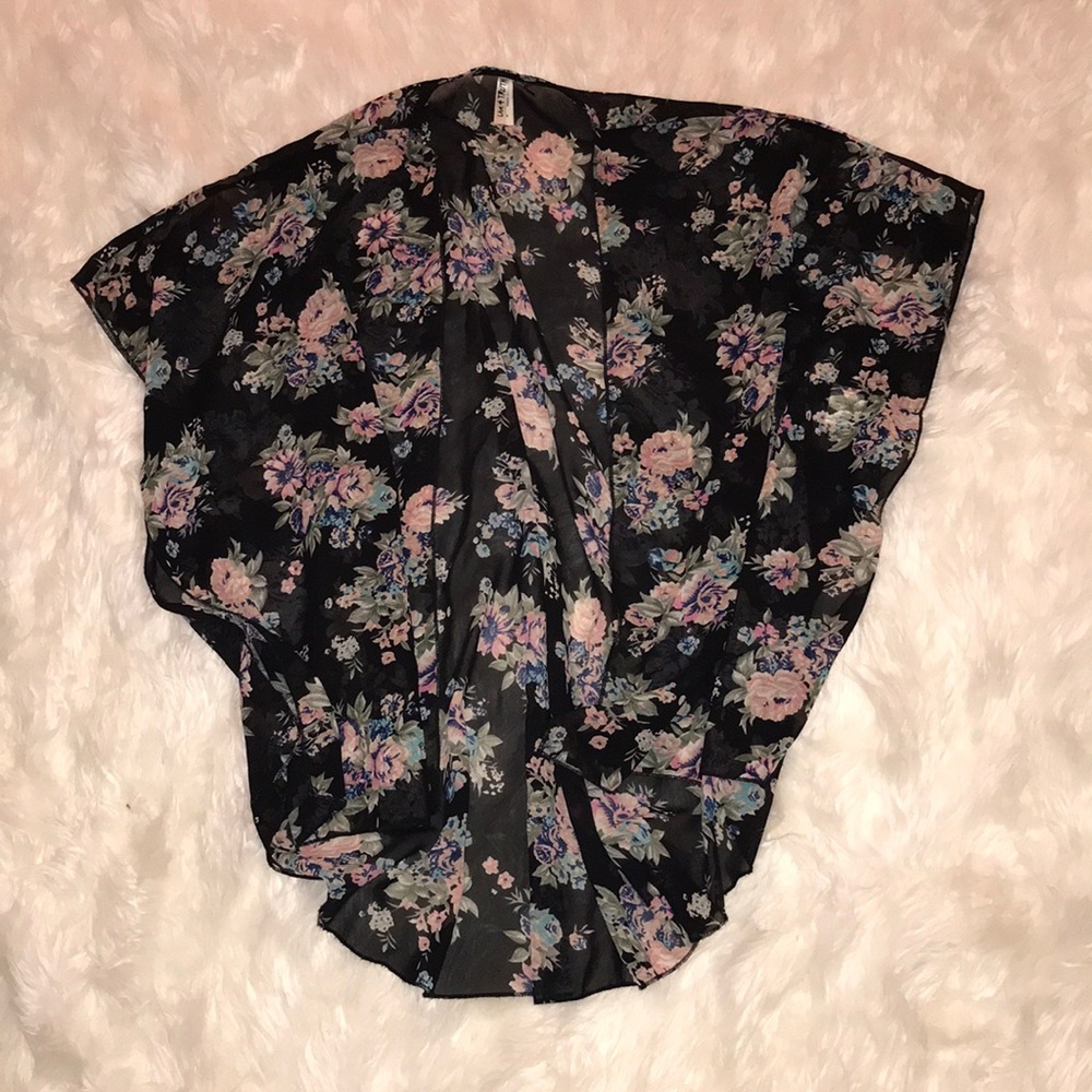 Cute women’s loose see through women’s cardigan